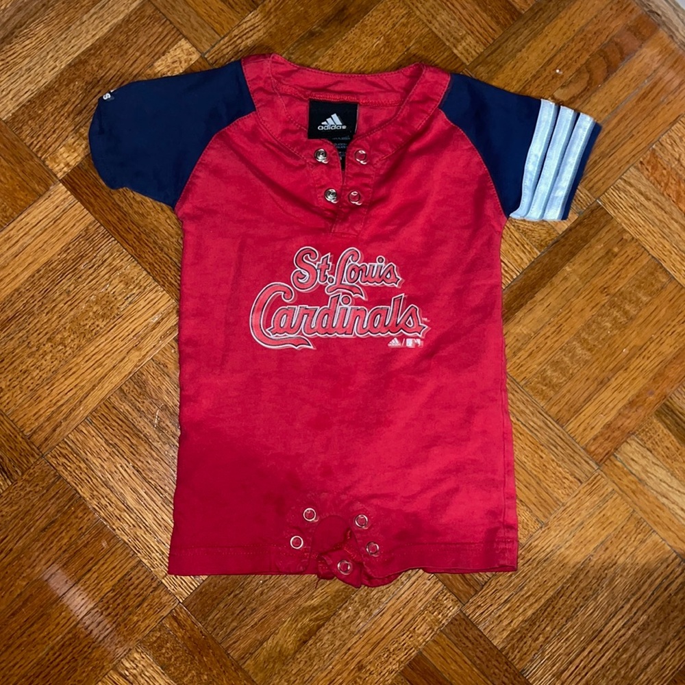 Adidas St. Louis Cardinals one piece 6-9 months